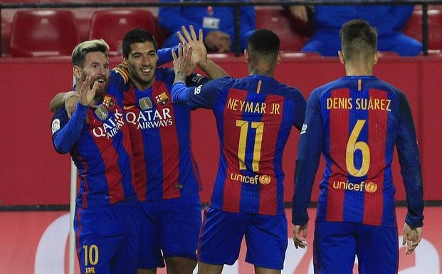 Messi llegó al gol 500 y fue victoria contra Sevilla