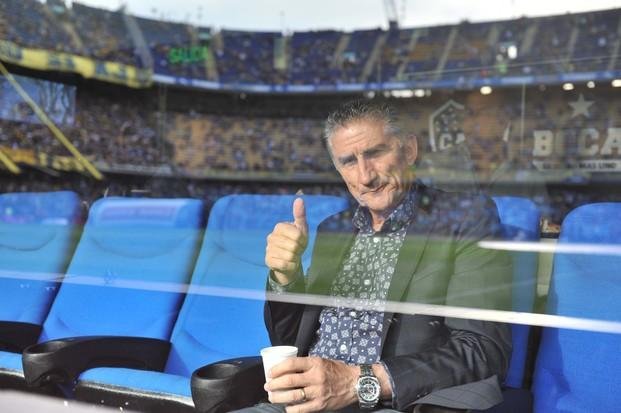 Bauza, presente en la Bombonera