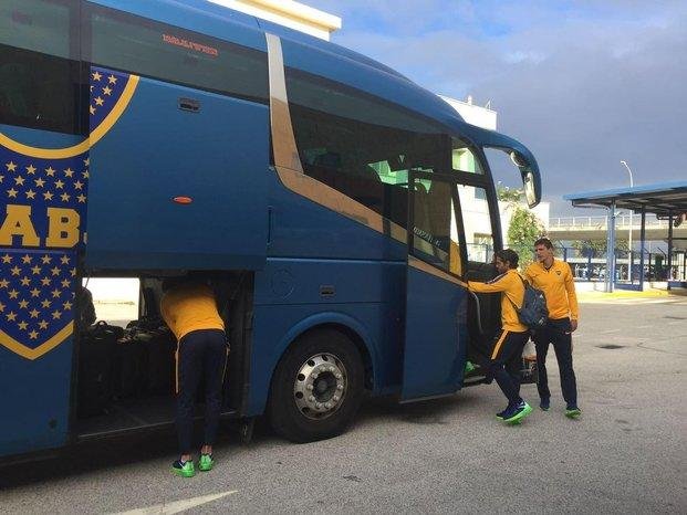 Boca se instaló en Sevilla