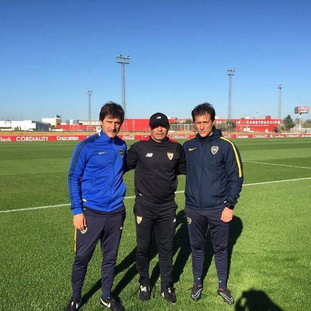 Boca se muestra en España en un amistoso ante Sevilla