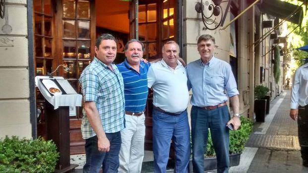 Ex jugadores presentes
