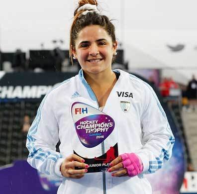 Majo Granatto fue nominada para el premio a la mejor jugadora junior del mundo