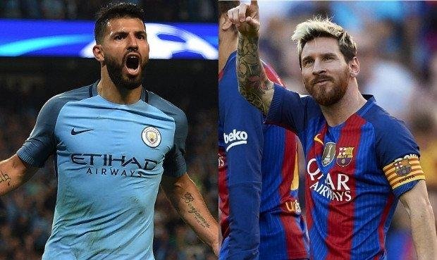 Messi se peleó en los vestuarios con jugadores del City y Agüero tuvo que intervenir