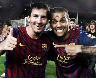 Sorprendente declaración de Dani Alves sobre el "Messi humano"