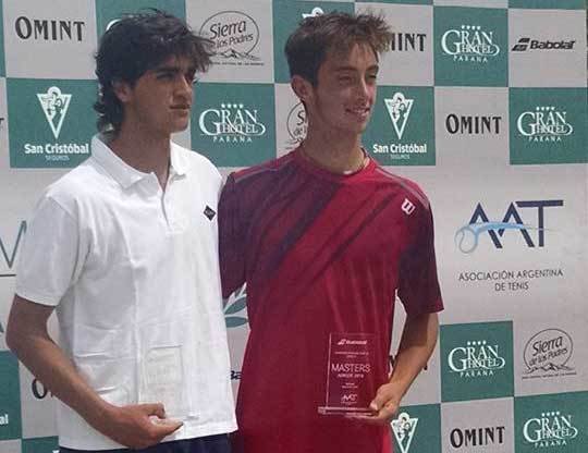 Tirante, el joven “maestro” del tenis