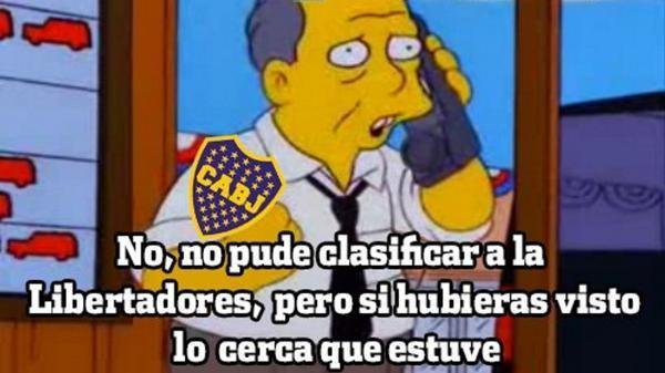 Tras la derrota, las redes sociales se inundaron de "memes dedicados a Boca