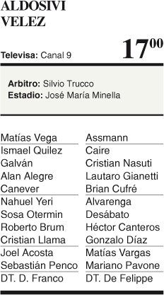 Vélez necesita sumar de a tres