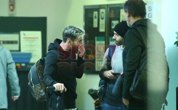 Viajaron con Di María: Messi y Mascherano ya entrenaron con Barcelona