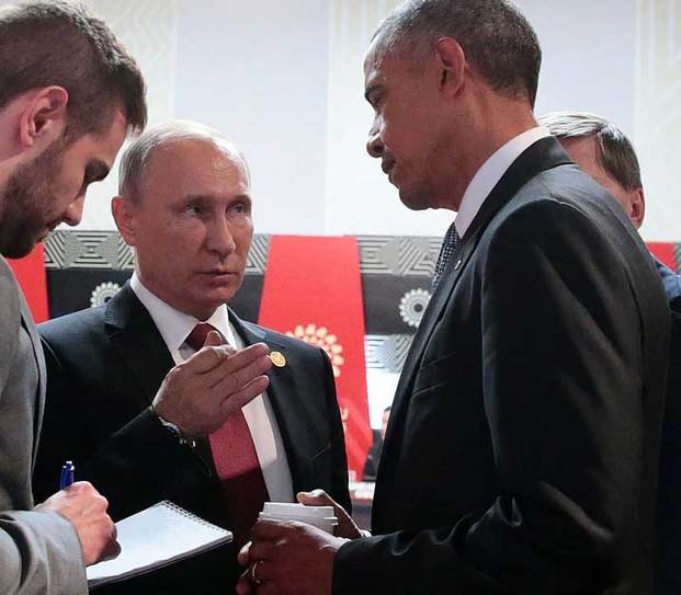 Obama y Putin, protagonistas de un encuentro tenso y fugaz en Lima