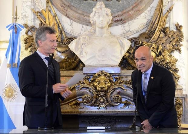 Arribas fue puesto en funciones al frente de la AFI por Macri