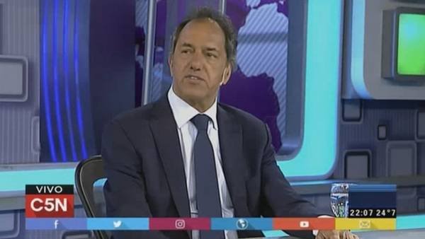 Para Scioli, la crisis económica hace que la gente tenga menos sexo