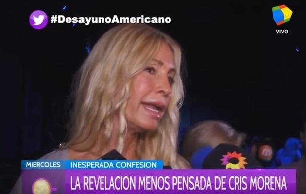 Cris Morena reveló haber sufrido violencia de género