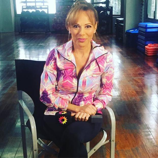 Iliana Calabró sufrió un accidente, pero adelantó que no se baja de la zumba