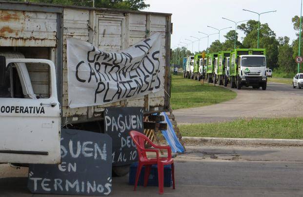 Acuerdo con cooperativistas: se normaliza recolección de basura