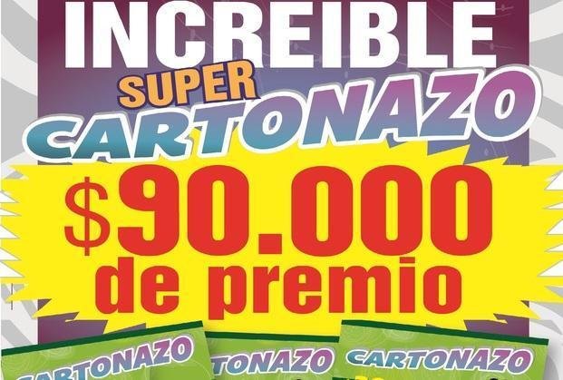 ¡Controlá tu Cartonazo, hay $90.000 en juego!