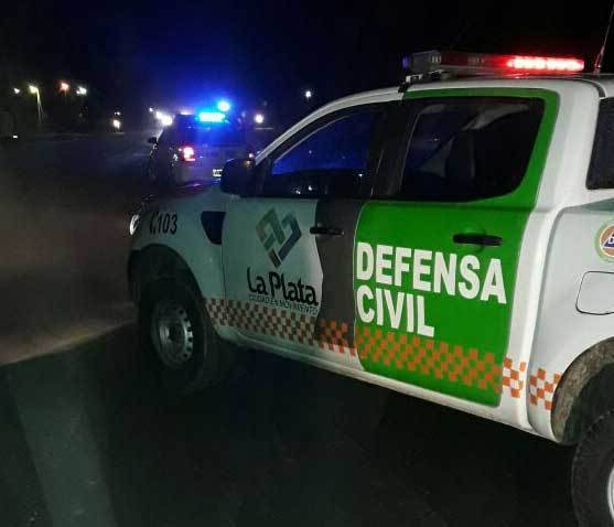 En El Peligro, dos heridos por un choque frontal