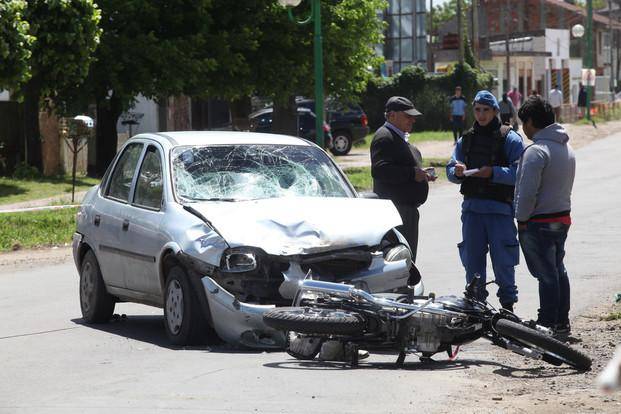 Murió un motociclista tras un choque en Las Quintas