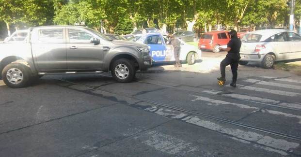Una mujer herida por un accidente en 19 y 54