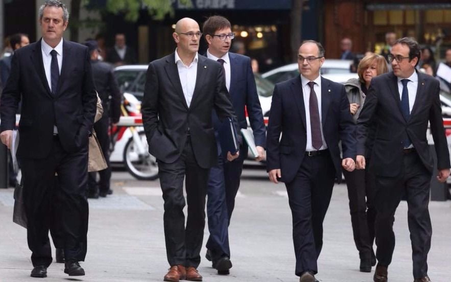 La Justicia española mantiene en prisión a los líderes secesionistas catalanes