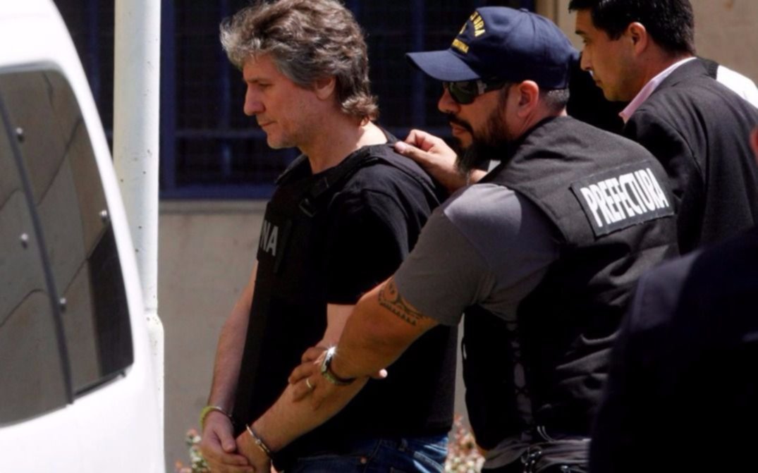 Detenido por enriquecimiento ilícito, Boudou fue trasladado al penal de Ezeiza