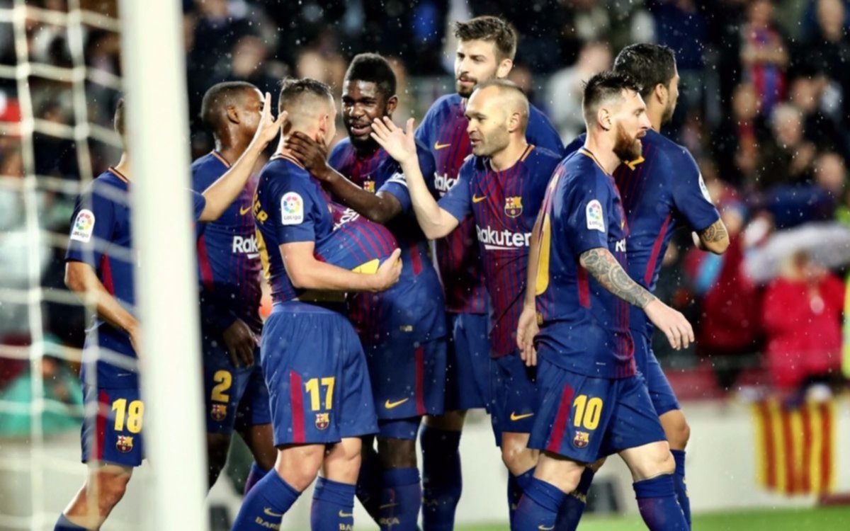 Con mucha presencia argentina, Barcelona venció al Sevilla en el Nou Camp