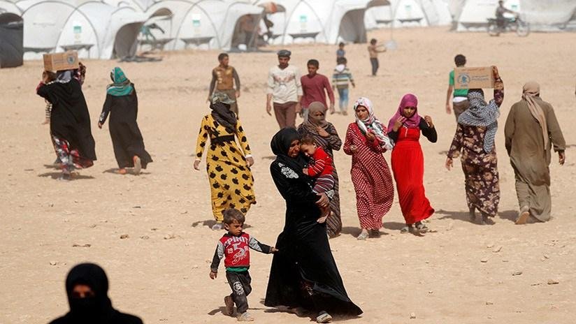 Decenas de muertos por un atentado del Estado Islámico en un campo de refugiados sirios
