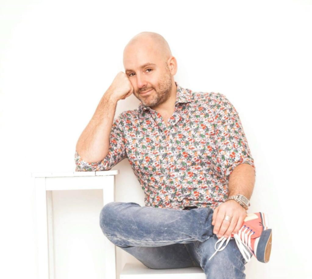 José María Muscari: con los tacos de punta