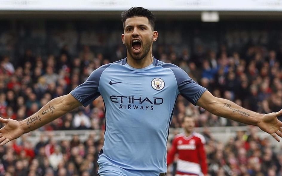 El Kun la sigue metiendo y el City se afianza en la cima