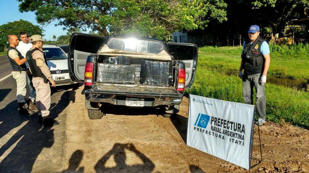 Secuestraron otro cargamento millonario de marihuana en Itatí