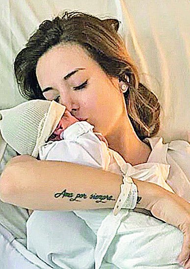Nació Chloé, la beba de Jésica Cirio y Martín Insaurralde