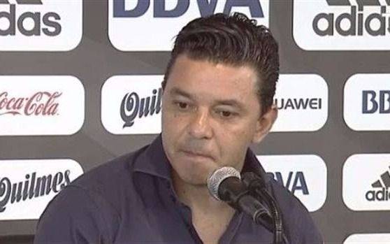 La ironía de Gallardo: "Perdimos en la Copa porque la jugamos"