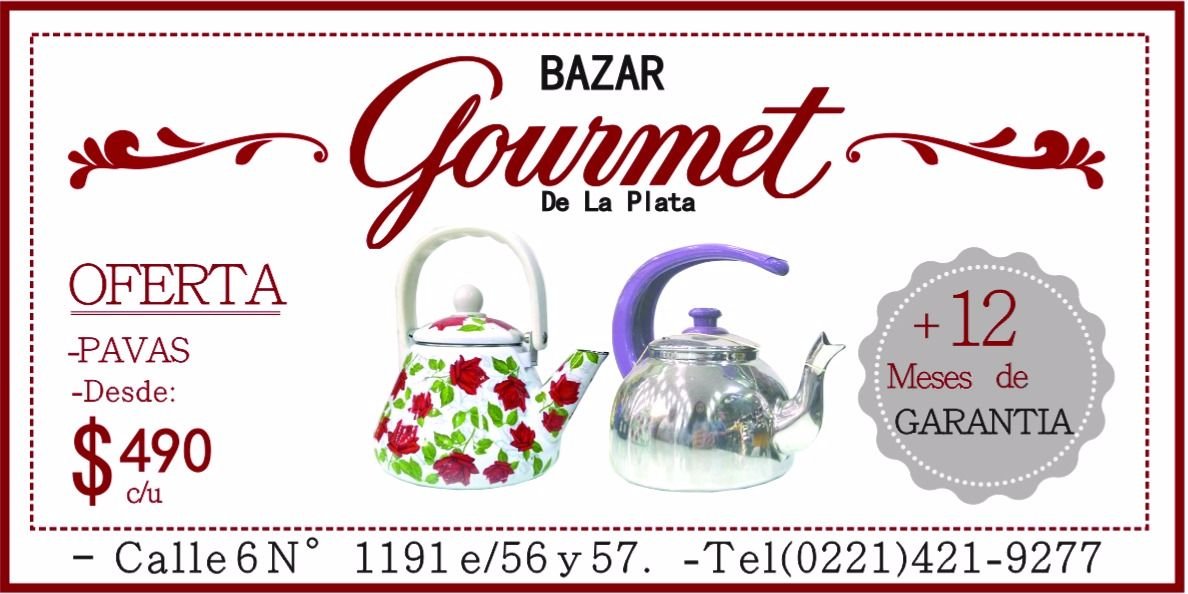 Equipá tu hogar con Bazar Gourmet