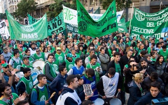 La ATE convocó para diciembre a una jornada nacional de lucha