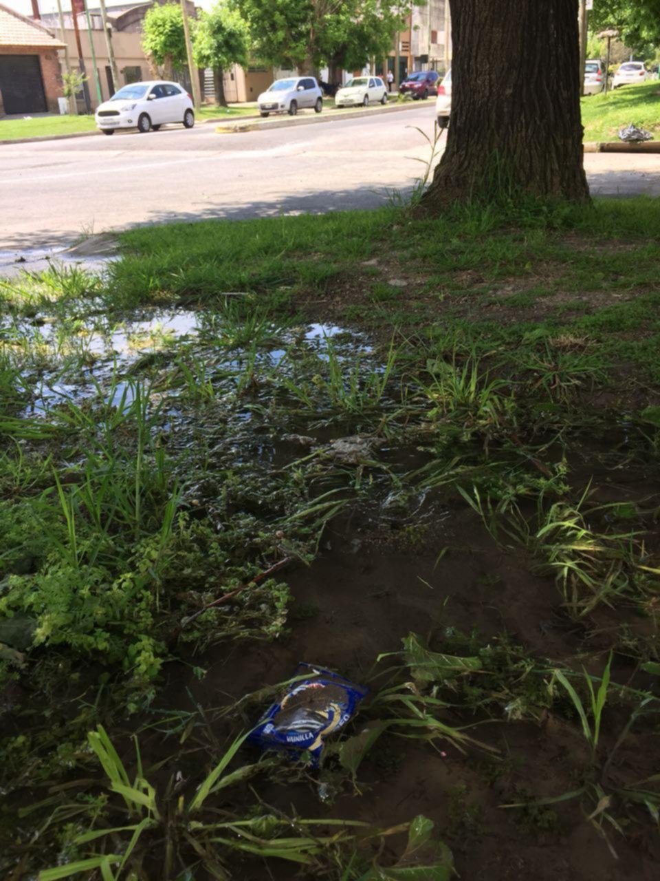 Se pierde a baldes el agua que les falta a los vecinos