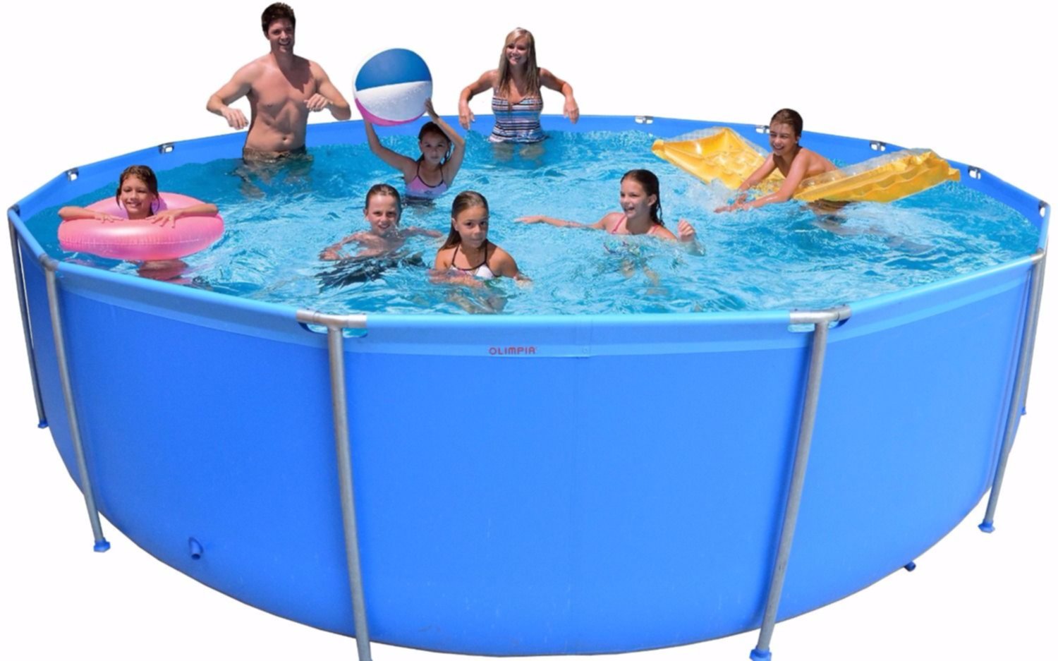 Anticipate al verano y disfrutá junto a toda la familia de una pileta Olimpia