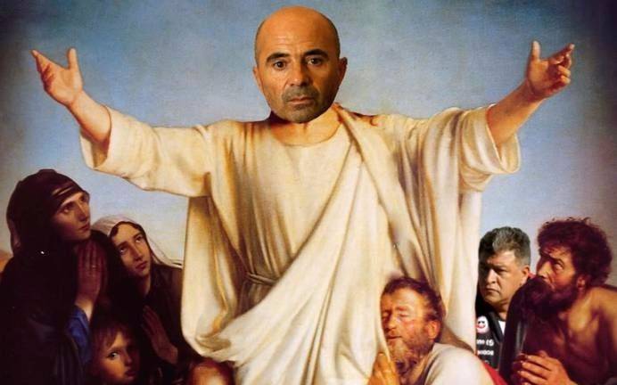El Twitter oficial le cambió el nombre a Sampaoli y enseguida surgieron los memes