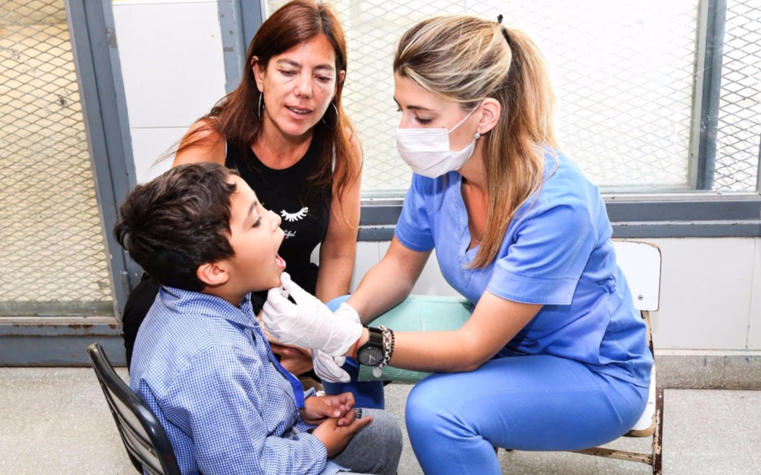 Llegó a Quilmes el programa provincial: "La salud va a la escuela"