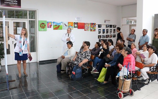 En San Isidro un grupo de nutricionistas ofrece charlas y servicios de manera gratuita