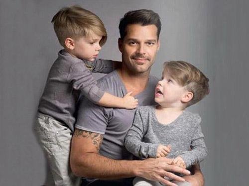Su norte: los hijos de Ricky Martin, su mejor enseñanza de vida