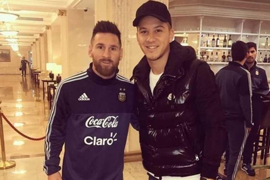 Messi pasó un mal momento al no reconocer a Driussi