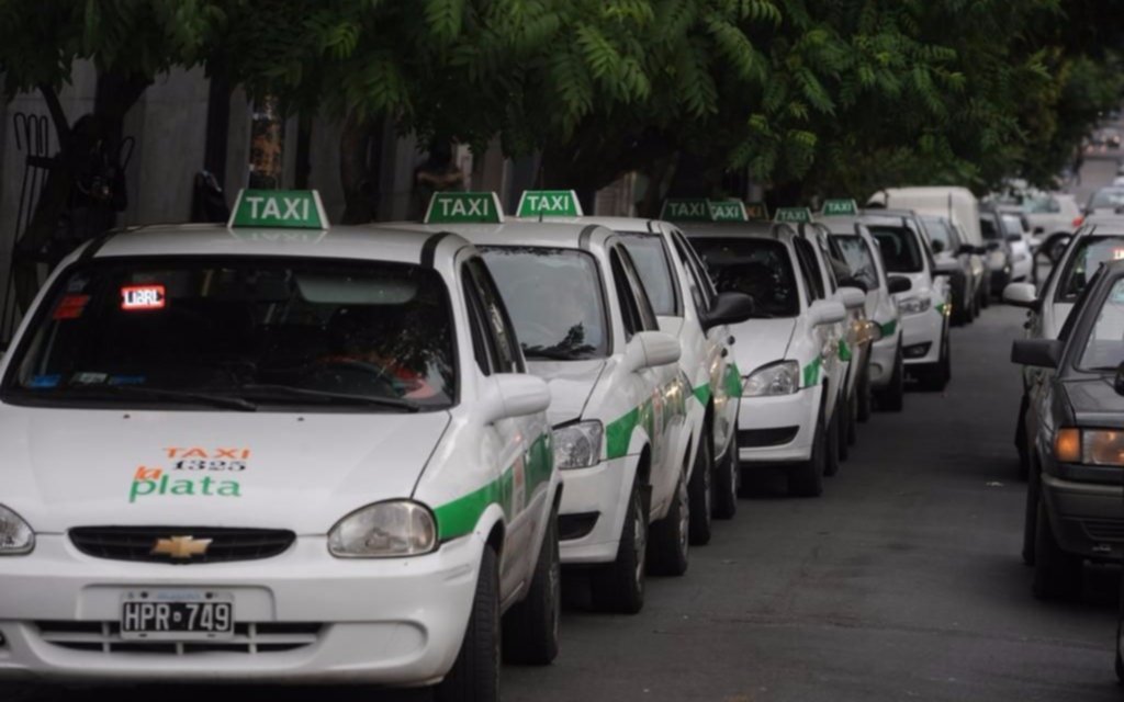 Taxistas platenses piden acortar los metros de cada ficha y que les subsidien 50% del combustible
