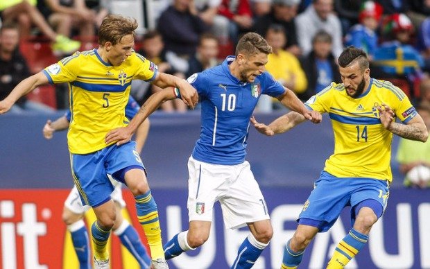 Italia se juega el pase al Mundial contra una difícil Suecia