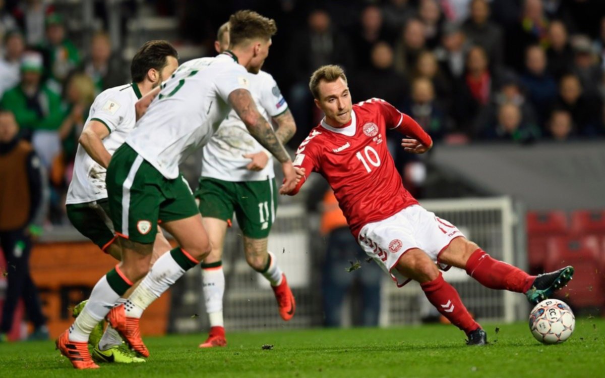 Dinamarca empató con Irlanda por el Repechaje para Rusia 2018