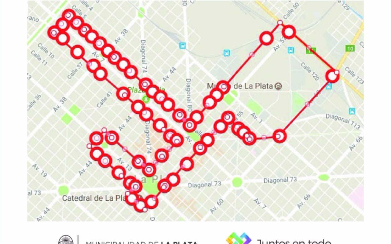 Las calles del Centro estuvieron cercadas por la  media maratón