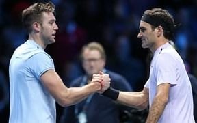 La insólita y graciosa acción de Sock  que distrajo a Federer en medio del juego