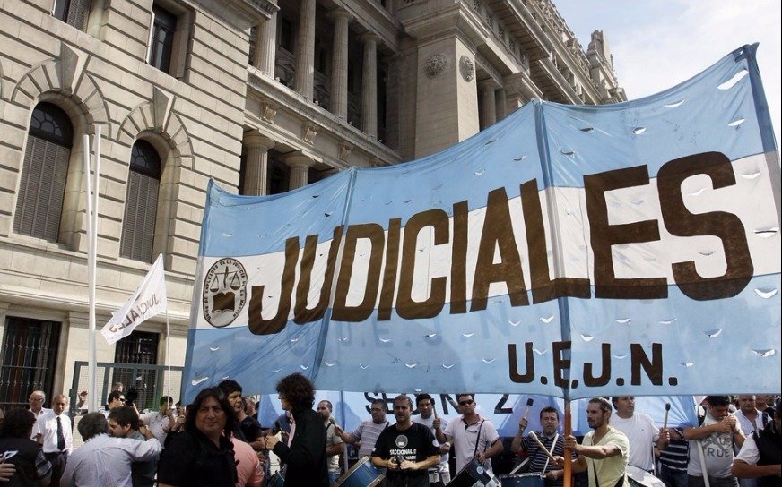 Judiciales anunciaron paro y movilización al Palacio de los Tribunales