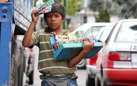El 9,4 % de niños argentinos de entre 5 y 15 años realiza un trabajo en Argentina