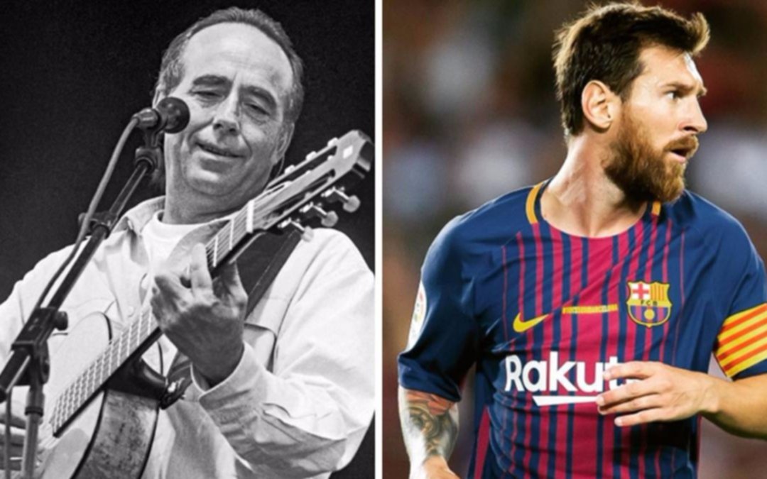 Mediante una carta pública, Serrat le pidió a Messi que siga en el Barcelona