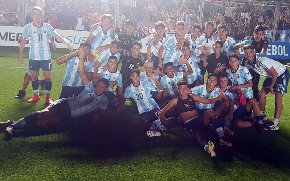 Argentina, con presencia pincha, se consagró campeón del Sudamericano Sub-15