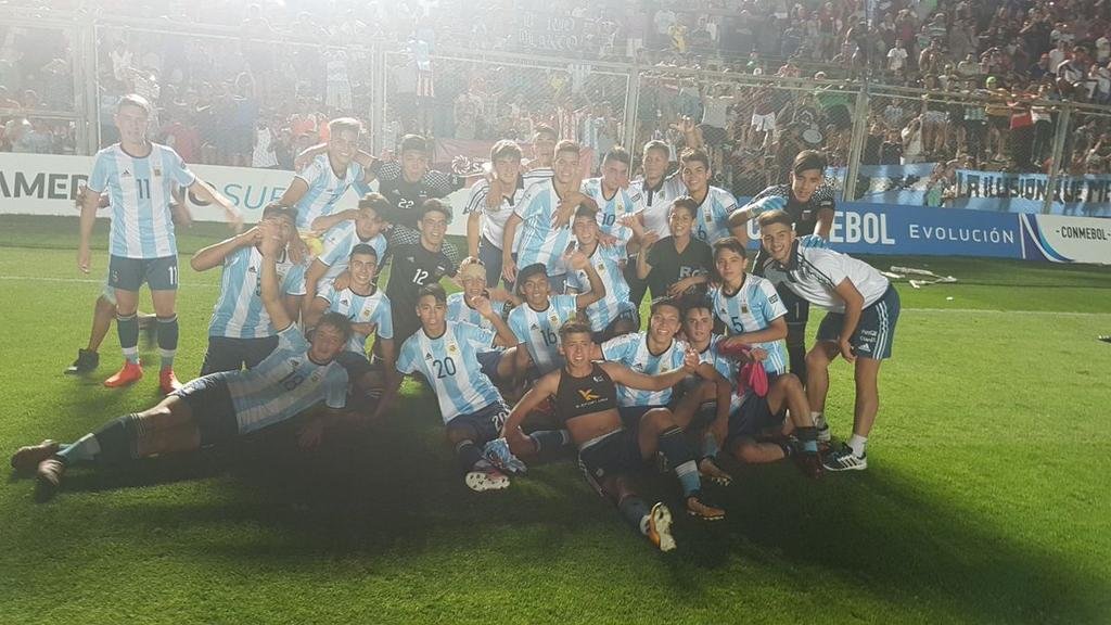 Con presencia albirroja, la Selección Argentina Sub 15 se quedó con el Sudamericano